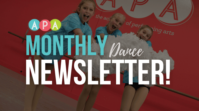 dance newsletter header